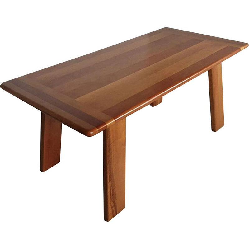 Vintage Sapporo walnut dining table by Mario Marenco for Mobil Girgi, 1970s