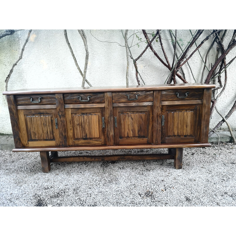 Credenza vintage "Aranjou" a 4 ante di Aranjou, 1980