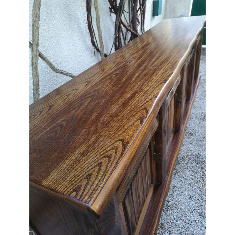 Credenza vintage "Aranjou" a 4 ante di Aranjou, 1980