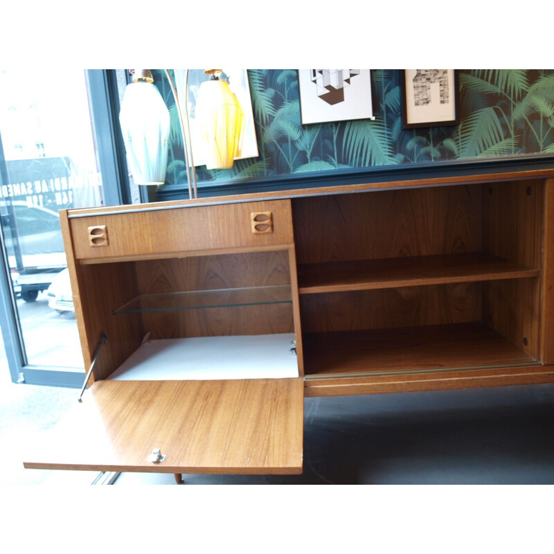 Large mid century sideboard in teak - 1960s