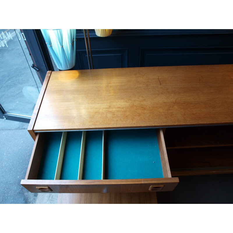 Large mid century sideboard in teak - 1960s