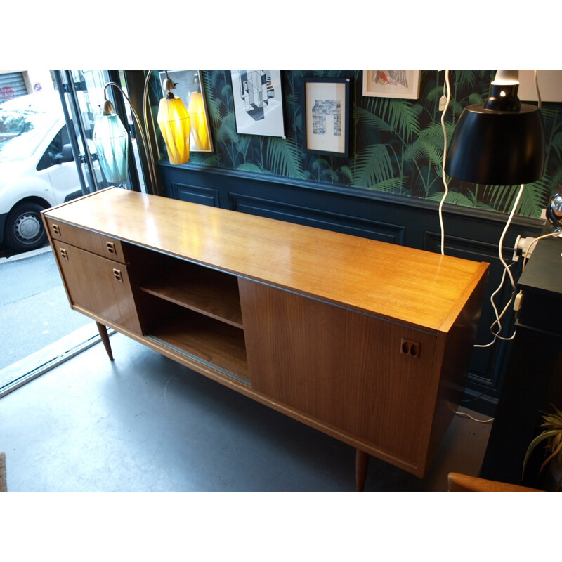 Large mid century sideboard in teak - 1960s