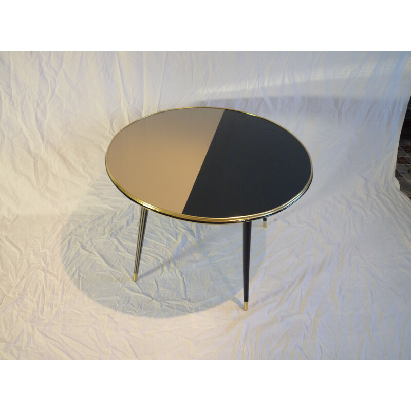 Vintage two-tone coffee table