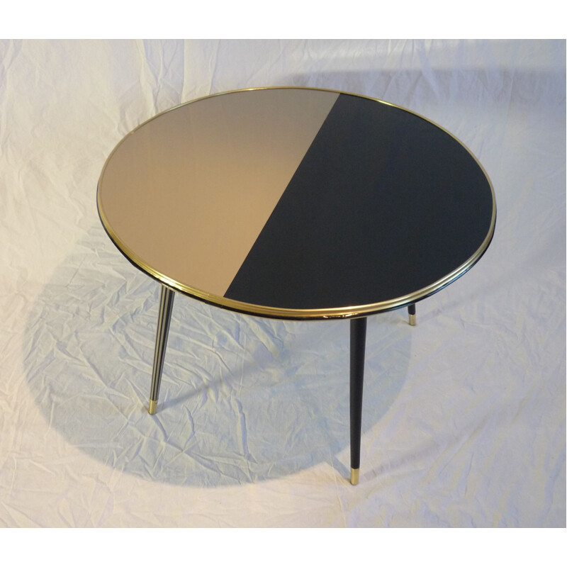 Vintage two-tone coffee table