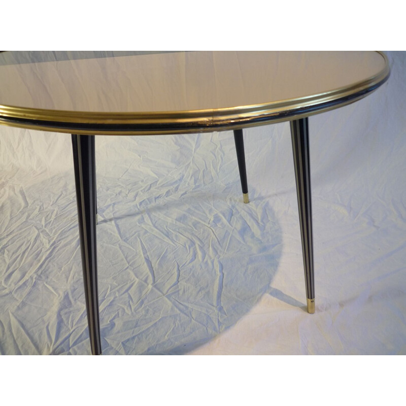 Vintage two-tone coffee table