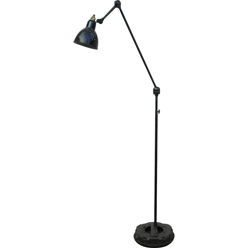 Vintage Gras floor lamp with 2 arms, 1950