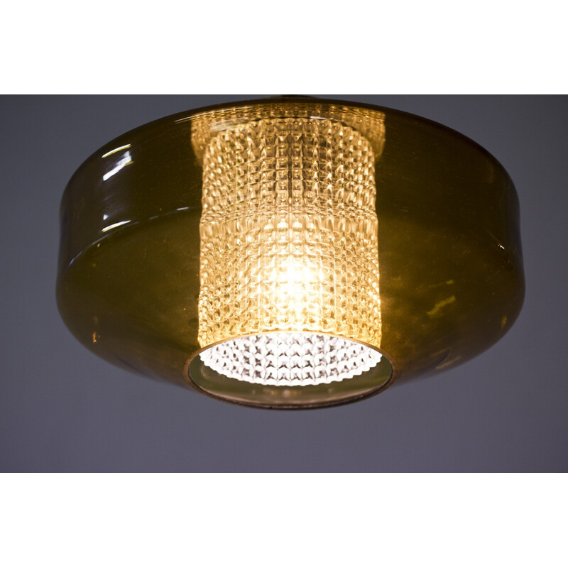 Orrefors pendant lamp, Carl FAGERLUND - 1960s