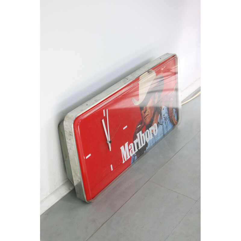 Illuminated vintage Marlboro bar sign, Italy