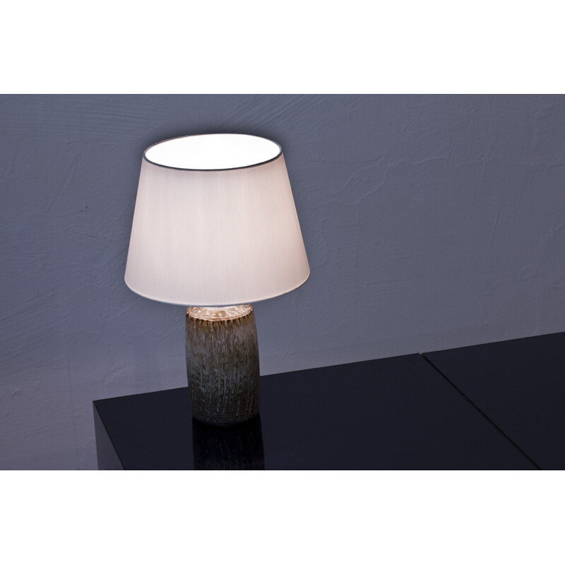 Lampe de table avec base en céramique, Gunnar NYLUND - 1950