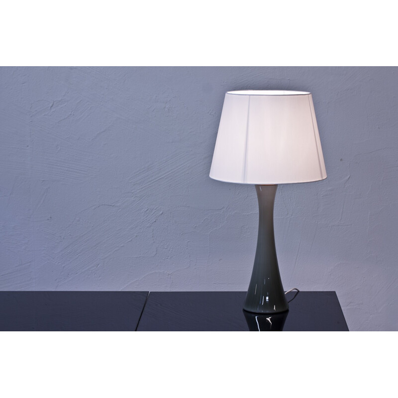 Bergboms glass table lamp - 1960s 