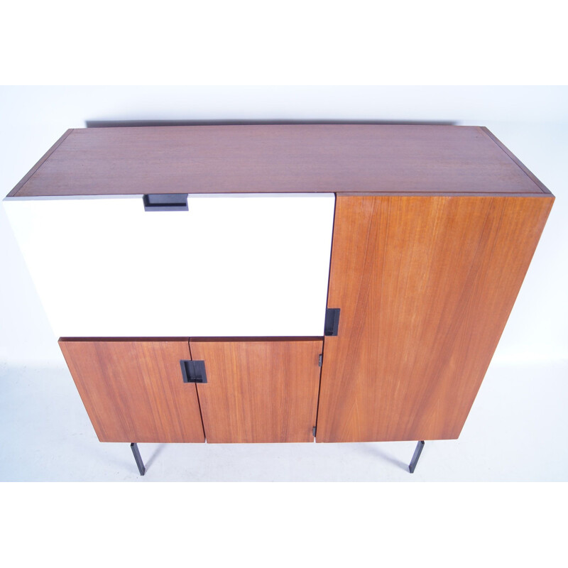 Vintage Cu01 Japanese series highboard by Cees Braakman for Pastoe, 1960s