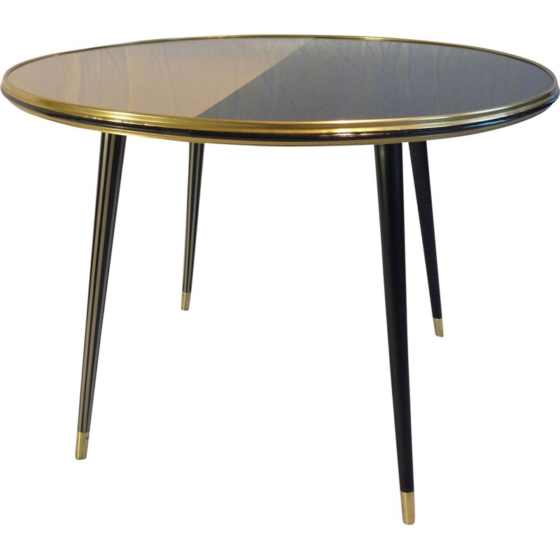 Vintage two-tone coffee table