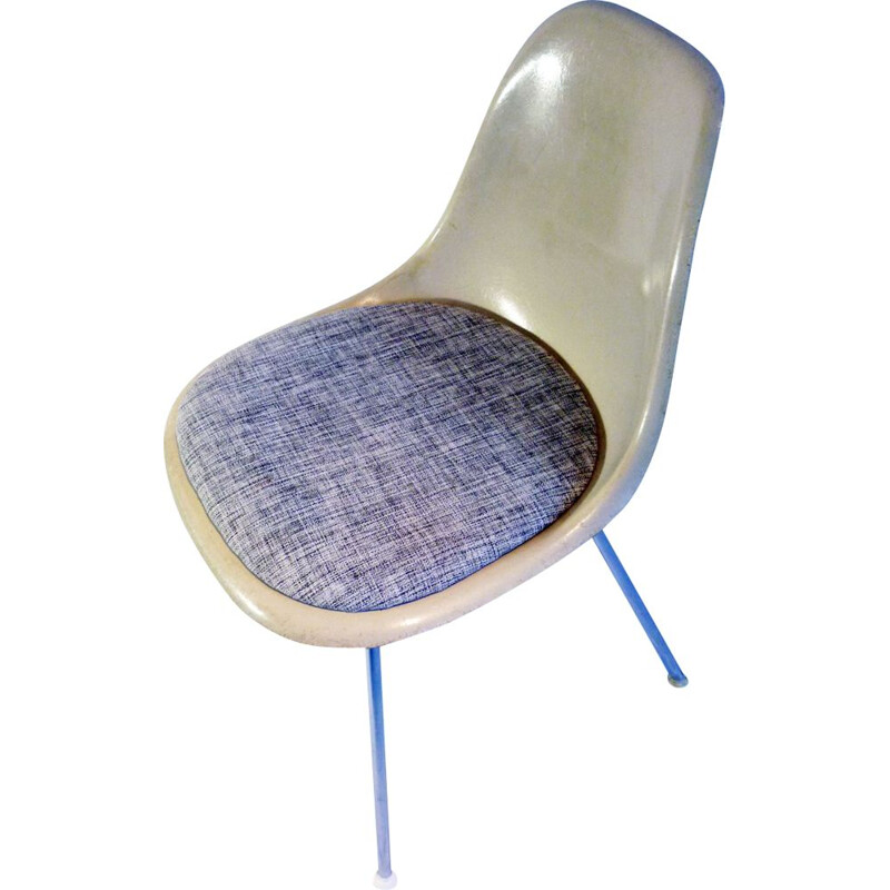 Vintage glasvezel stoel van Eames voor Hermann Miller