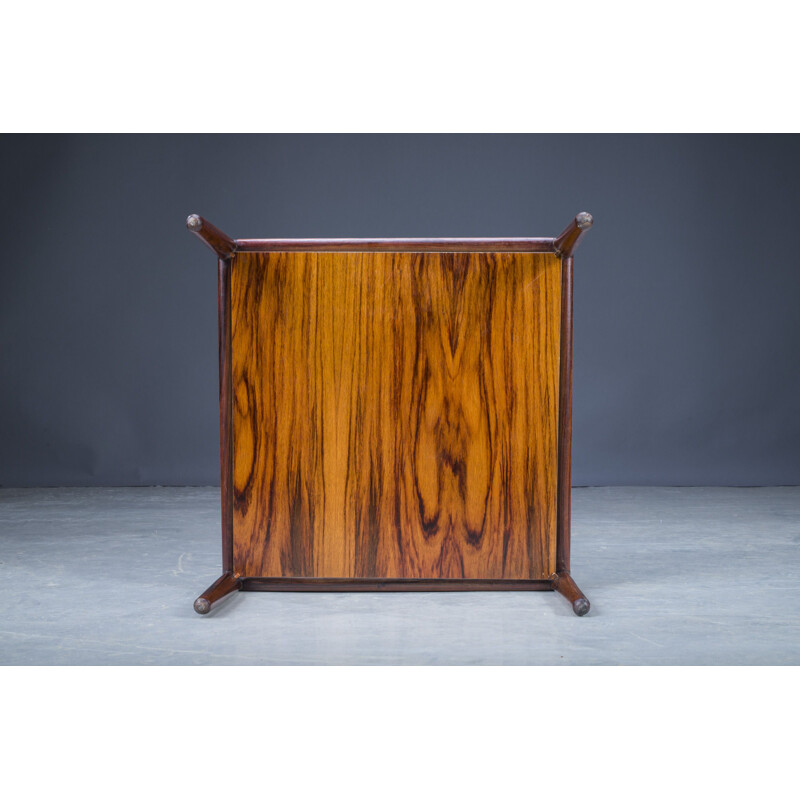 Vintage rosewood coffee table by Kristian Vedel for Søren Willadsen furniture factory, 1960