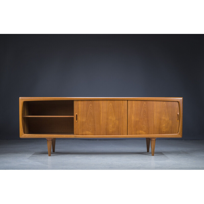 Mid-century Danish teak sideboard by Hp Hansen, 1950s