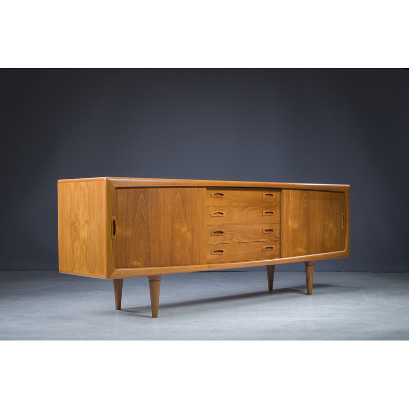 Mid-century Danish teak sideboard by Hp Hansen, 1950s