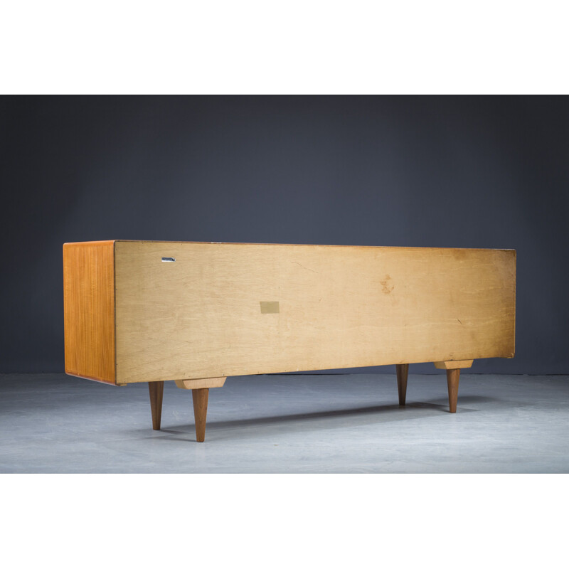 Mid-century Danish teak sideboard by Hp Hansen, 1950s