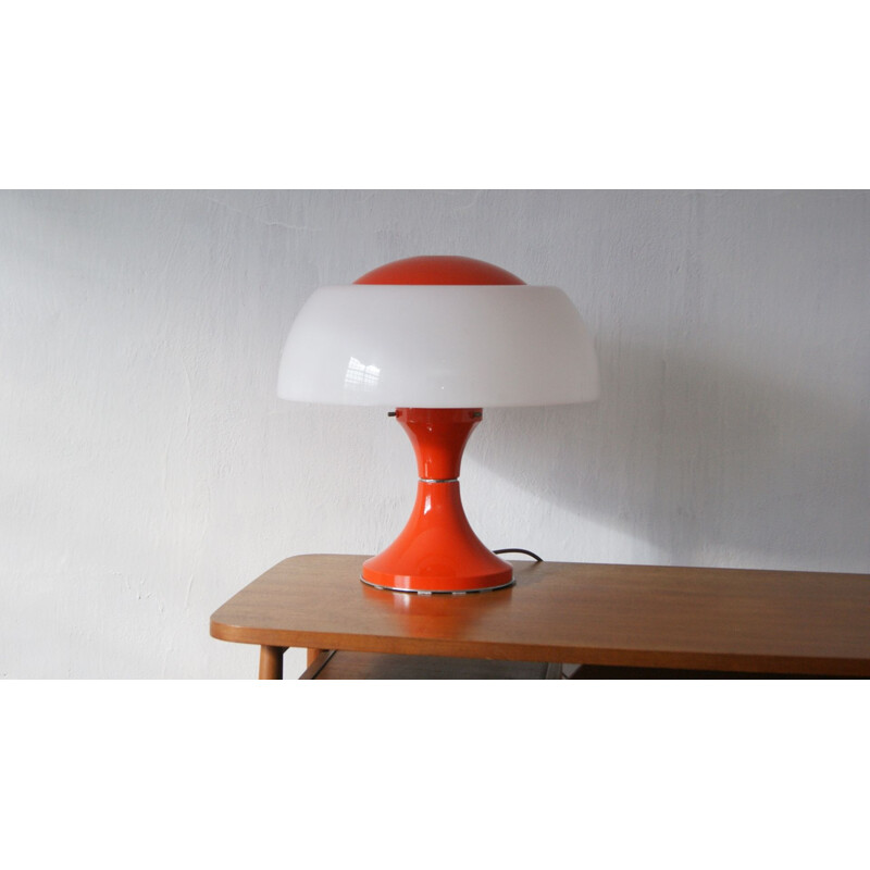 Italienische Vintage-Tischlampe von Gaetano Sciolari für Ecolight, 1968