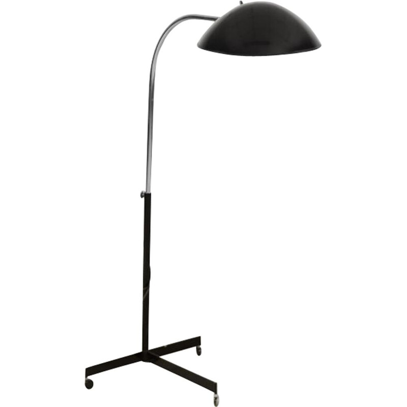 Vintage minimalistische Komet 1557 vloerlamp van Per Sundstedt voor Kosta Lampan Ab, 1970