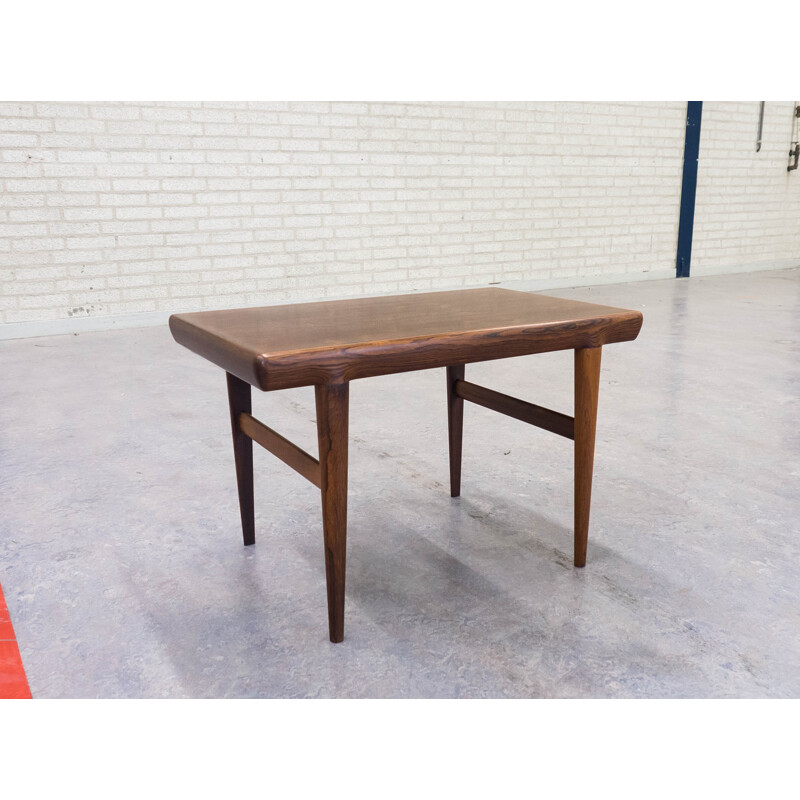 Rosewood Silkeborg side table, Johannes ANDERSEN - 1950