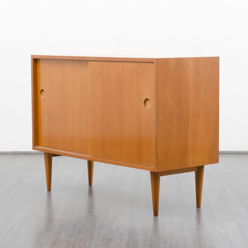 Small elmwood sideboard - 1960s