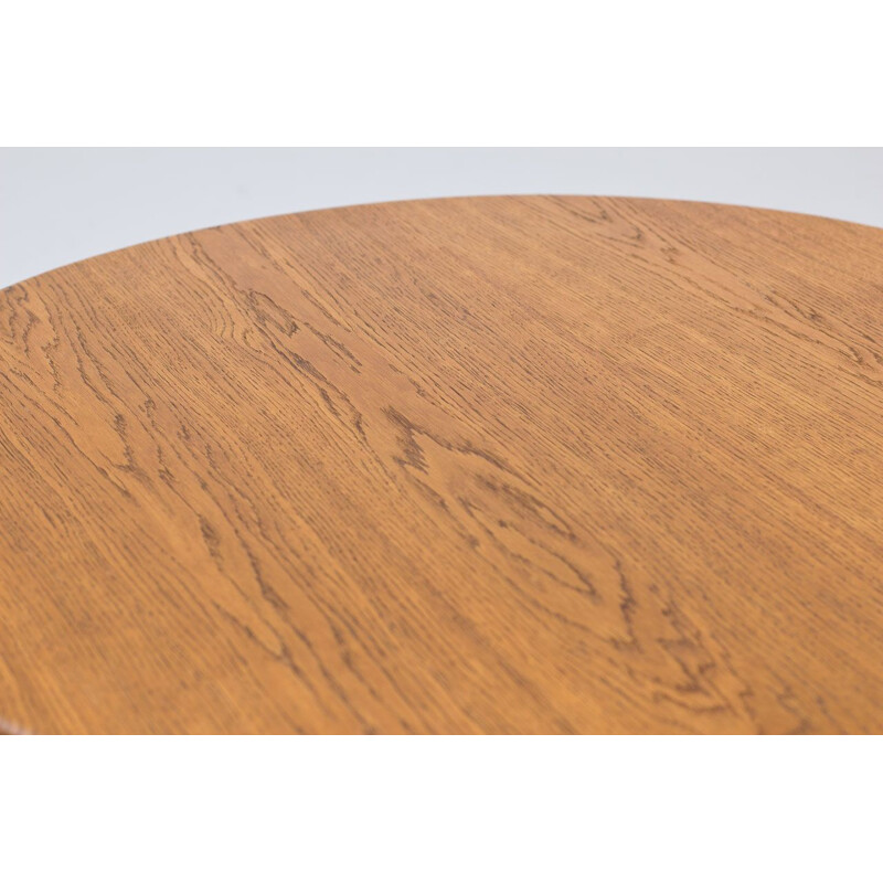 Vintage solid oak coffee table model Ch008 by Hans J. Wegner for Carl Hansen and Søn, Denmark 1950