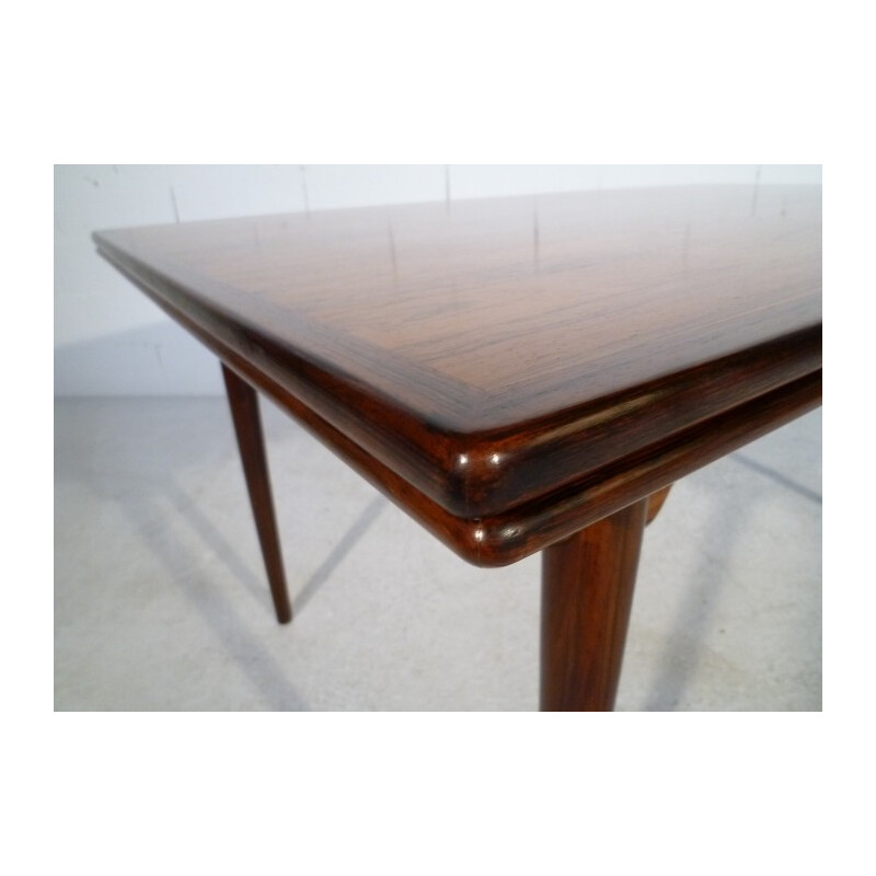 Rectangular rosewood table, Gunni OMANN - 1960s