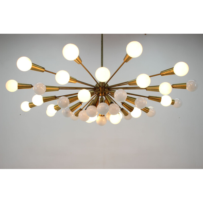 Mid century chandelier Sputnik Atomic, 1960s