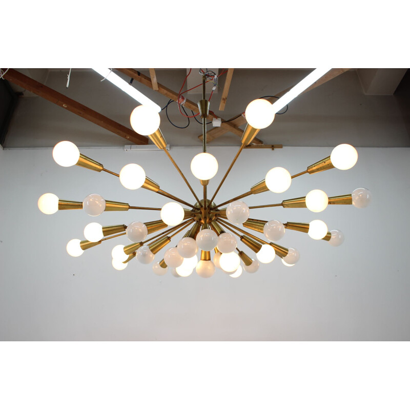 Mid century chandelier Sputnik Atomic, 1960s