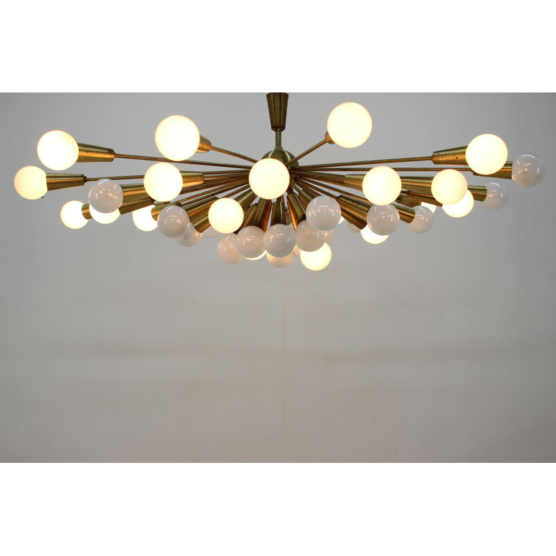 Mid century chandelier Sputnik Atomic, 1960s