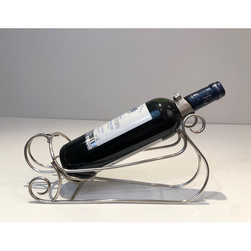 Porte-bouteille à Vin Vintage en Forme de Chariot Porte-Bouteille