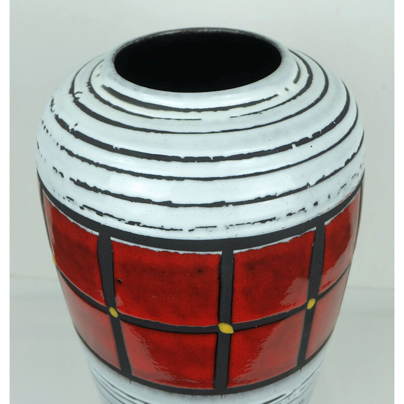 Scheurich vase in ceramic, Heinz SIERY - 1950s