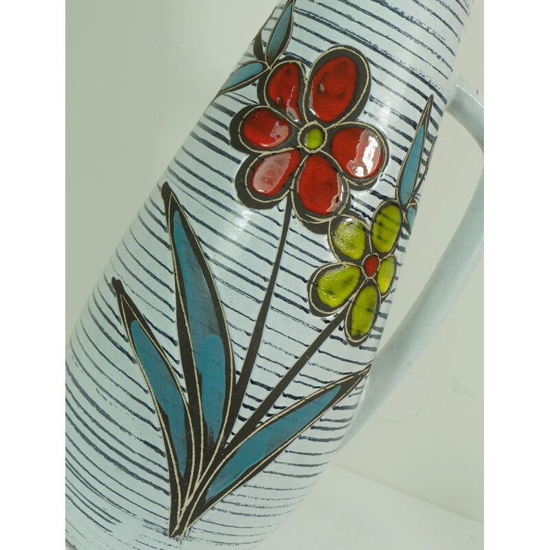 Grand vase "WGP"  Scheurich Keramik en céramique - 1950