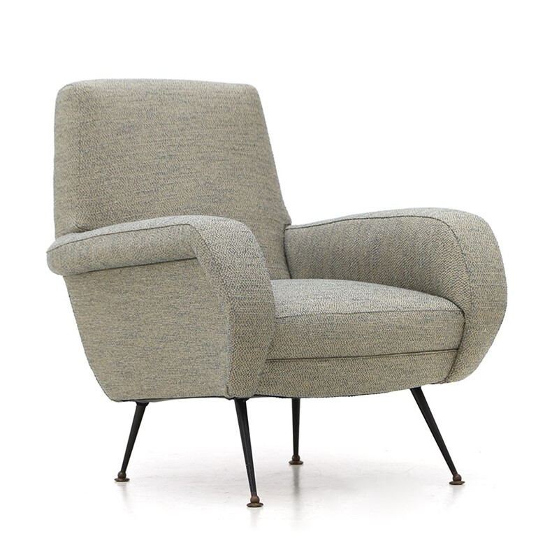 Fauteuil vintage "099" par Gigi Radice pour Minotti, 1950