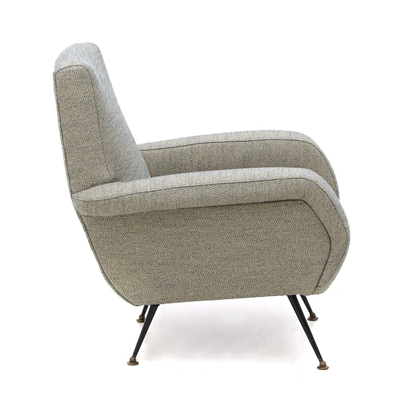 Fauteuil vintage "099" par Gigi Radice pour Minotti, 1950