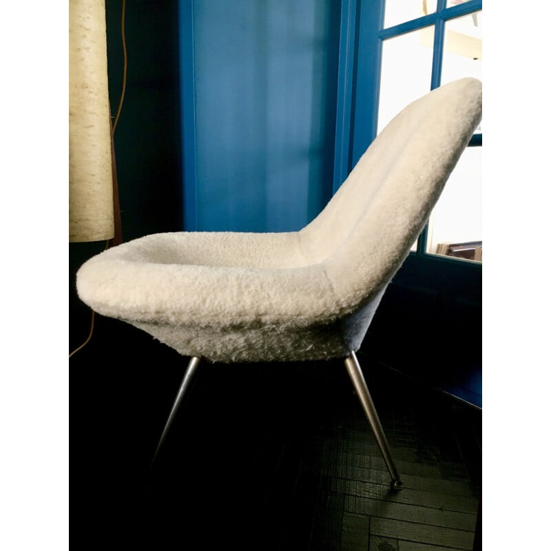 Cadeira de braços Eva vintage de Arne Dalhén, Suécia 1960