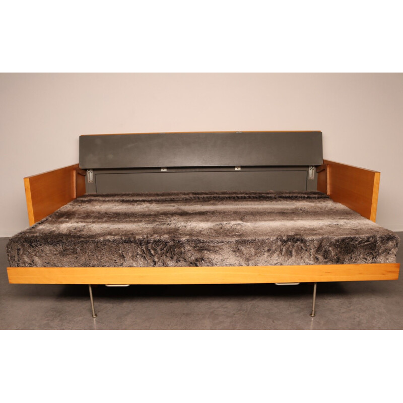 Sofá-cama Vintage "Ge 258" de Hans Wegenr para Getama, Dinamarca 1960