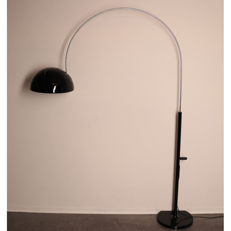 Vintage floor lamp "Coupe 3320R" by Joe Colombo for Oluce, Italy 1960s