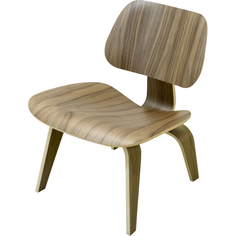 "LCW" Herman Miller chair in walnut, Charles EAMES - 2000s