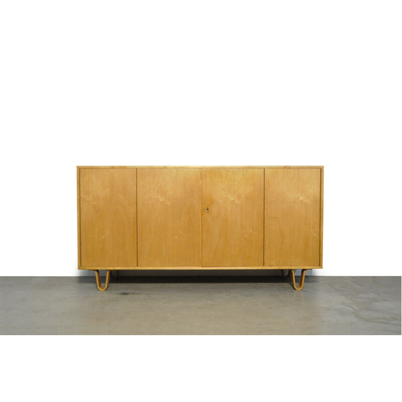 Vintage birchwood sideboard Db02 by Cees braakman for Pastoe, 1950s