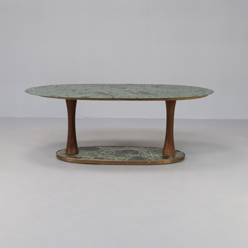 Table vintage italienne en marbre par Vittorio Dassi