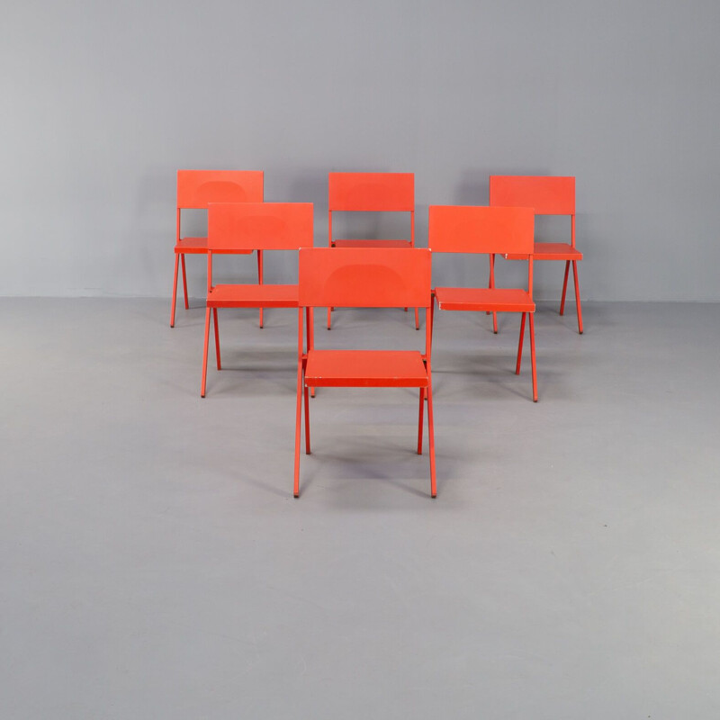 Set of 40 vintage "mia" stackable chairs by Jean Nouvel for Emu, Italy 2000s