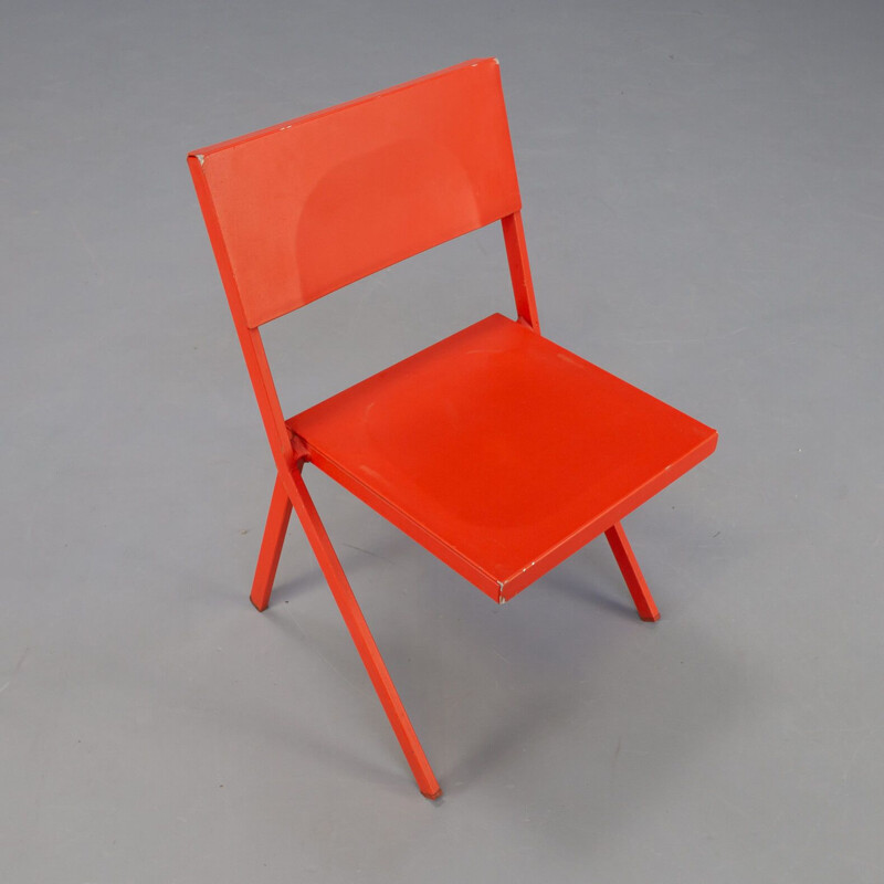 Juego de 40 sillas apilables vintage "mia" de Jean Nouvel para Emu, Italia 2000