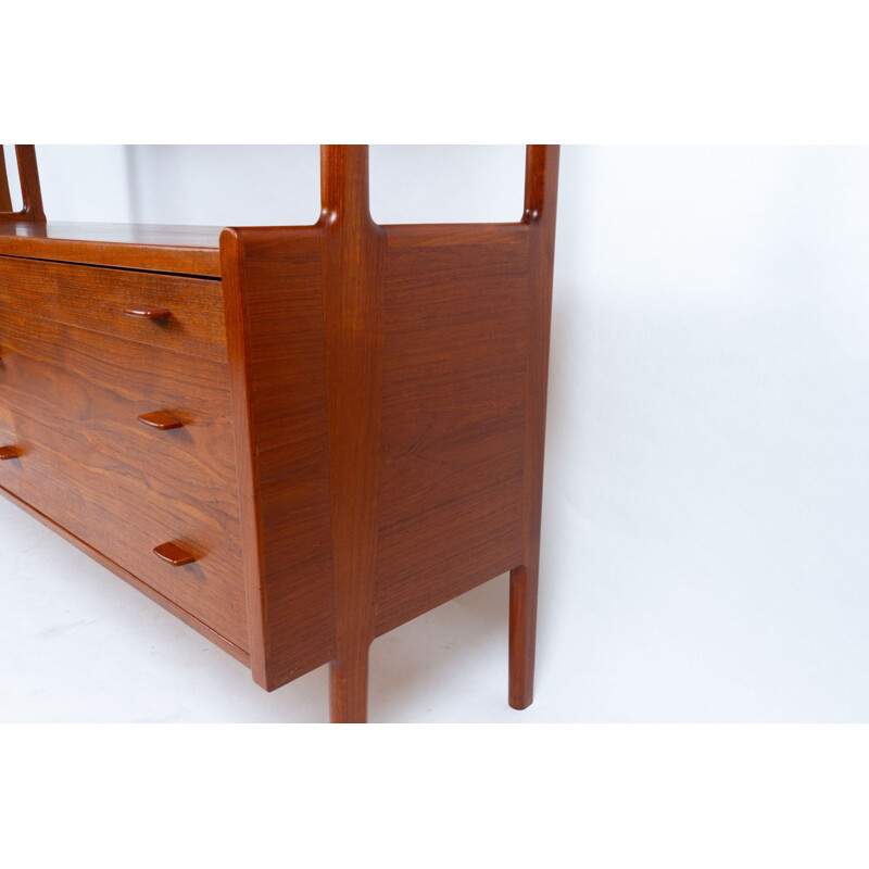 Danish vintage teak sideboard Ry-20 by H. J. Wegner for Ry Møbler, 1955