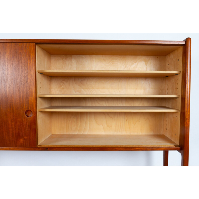 Danish vintage teak sideboard Ry-20 by H. J. Wegner for Ry Møbler, 1955