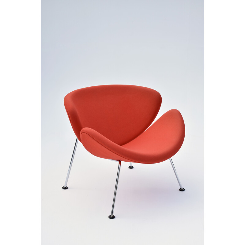 Vintage orange armchair by Pierre Paulin for Artifort, 1960