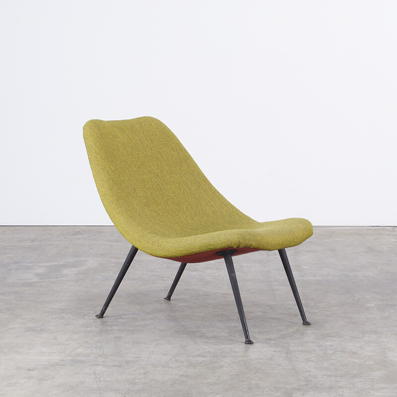 Vintage Artifort "F122" armchair, Theo RUTH - 1950s