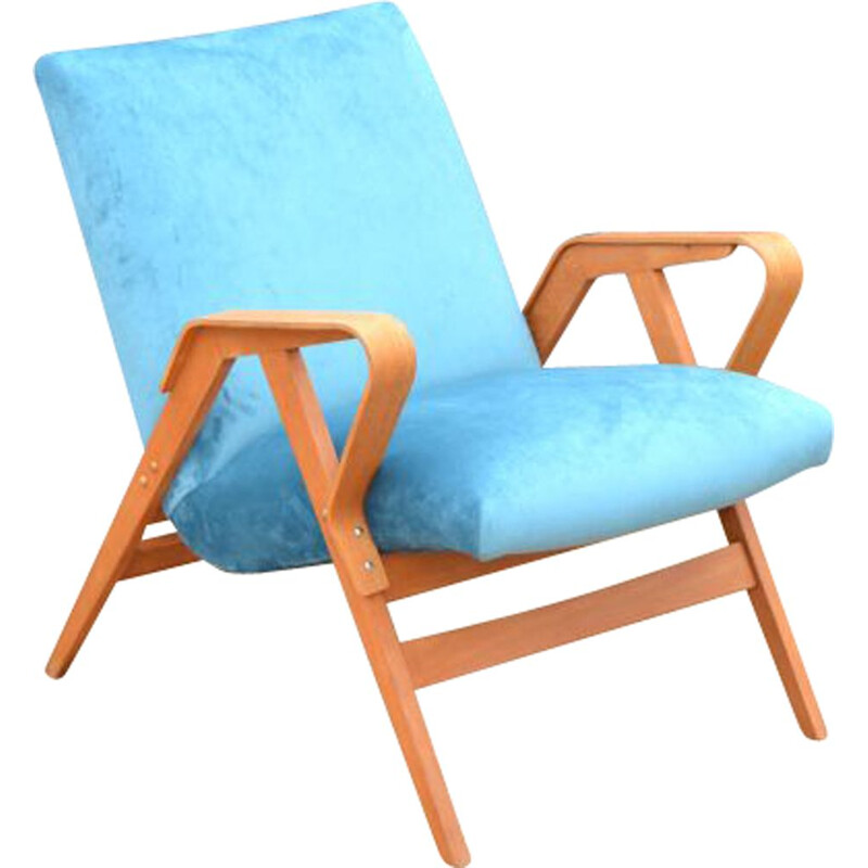 Vintage Czech armchair by František Jirák for Tatra Nabytok, 1960