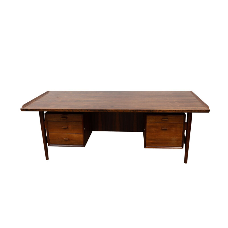 Vintage desk model 207 in rosewood by Arne Vodder for Sibast, 1960