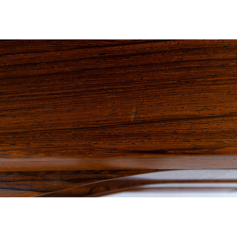 Vintage Danish rosewood secretary by Erling Torvits for Klim Møbelfabrik, 1960s